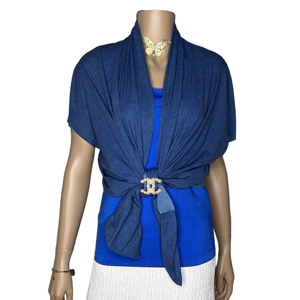 NWT Wolford Taylor Blouse Cardigan S - Picture 6 of 11